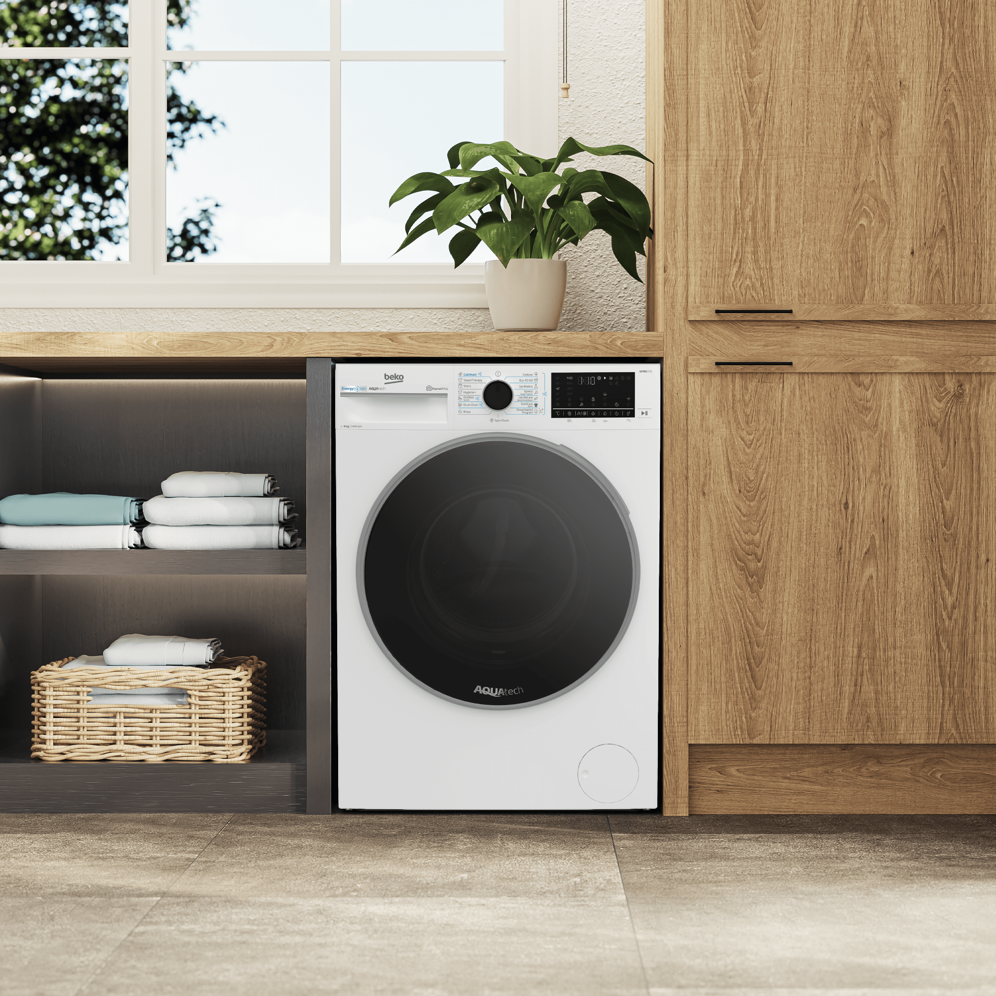 BEKO B7WFU69418WBES pralni stroj